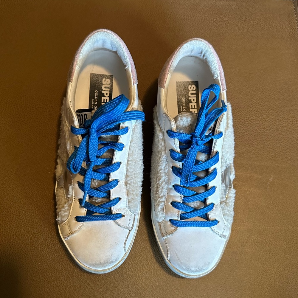 Golden Goose Shearling Sneaker - Picture 2 of 6